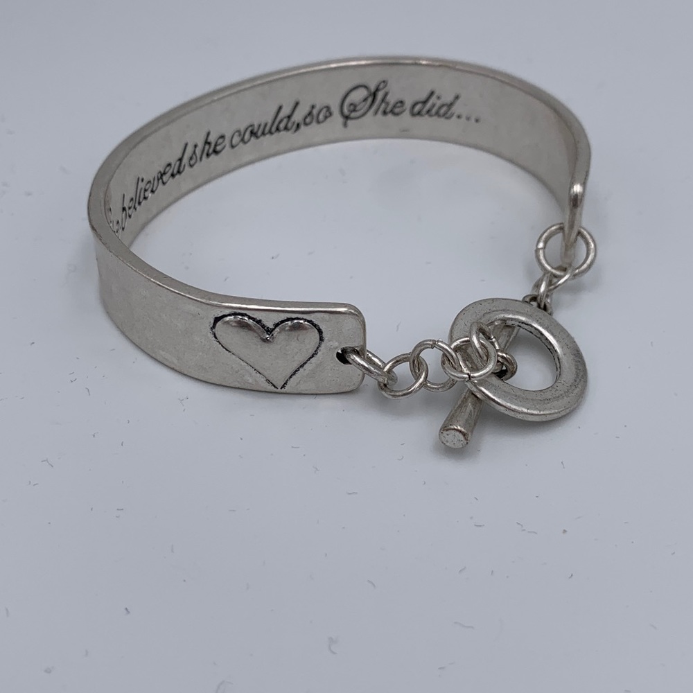Premier designs “inner strength” cuff  7” toggle